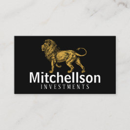 Regelbundet Lejonare Visitkort