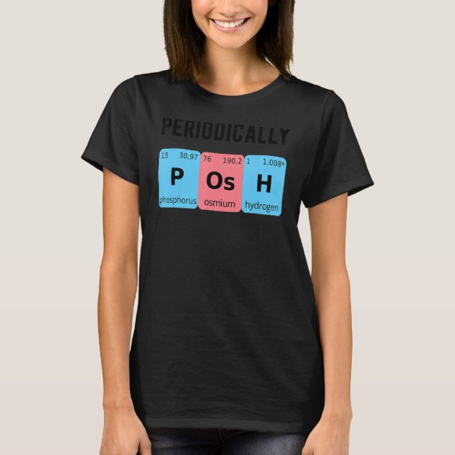 Regelbundet möjlig kemi Kärlek PhD Student Chemi T Shirt (Framsida)