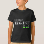 Regelbundet Sarkastic Funny Science Ord Novel T Shirt<br><div class="desc">Hoppas du gillar det 5</div>
