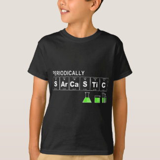 Regelbundet Sarkastic Funny Science Ord Novel T Shirt