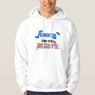 REGELBUNDNA SHOW-MORDICAI OCH RIGBYGG HOODIE