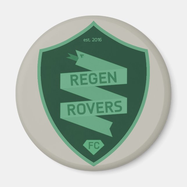 Regen Rovers Magnet (Framsidan)