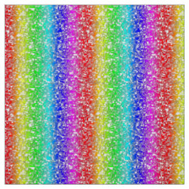 Regenbogen abstraktes weißes Stoffmuster Tyg