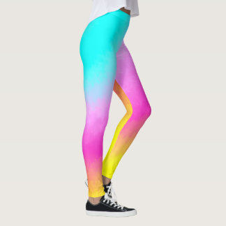 Regenbogen Leggings