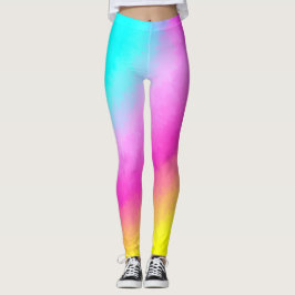 Regenbogen Leggings