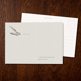 Regency Inspired Dark Academia Epistolary Vykort