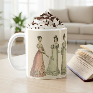 Regency-mugg för Jane Austen-fans Kaffemugg