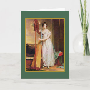 Regency-stil fest kort