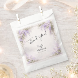 Regency Wisteria Small Wedding Favor Bags