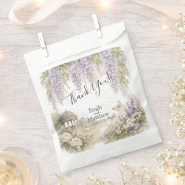 Regency Wisteria Small Wedding Favor Bags