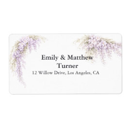 Regency Wisteria Wedding Fraktsedel