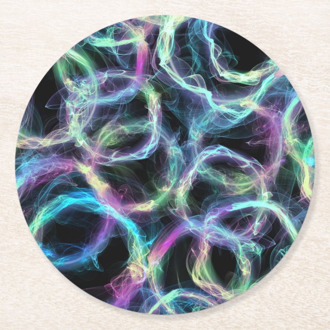 regenerated glories : round paper coaster underlägg papper rund (Framsidan)