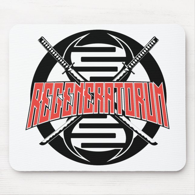 Regeneratorum "True Red"-logotyp Musmatta (Framsidan)