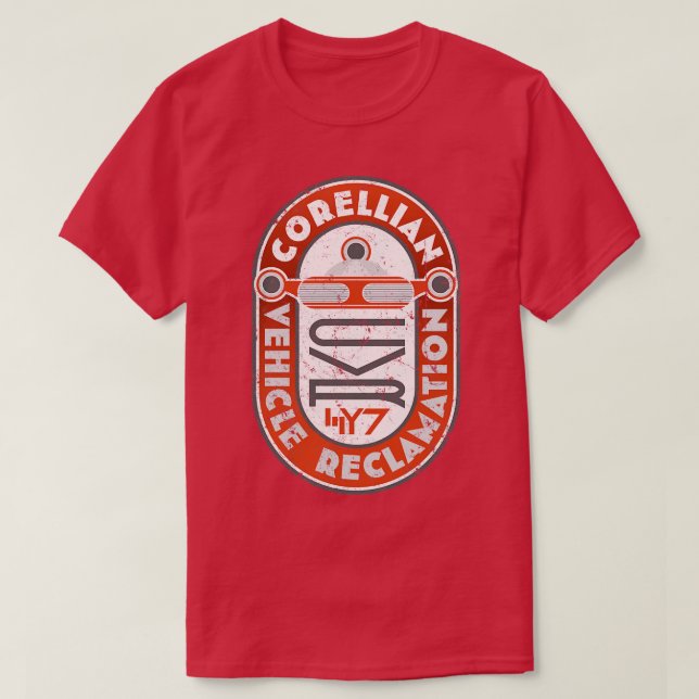 Regenerering av Fordon i Corellian T Shirt (Design framsida)