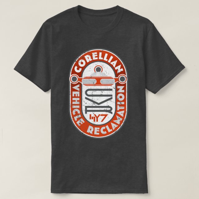 Regenerering av Fordon i Corellian T Shirt (Design framsida)