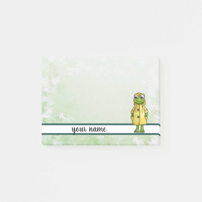Regenfrosch Post-it Block (Framsida)