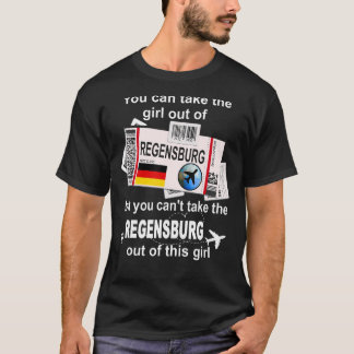 Regensburg Boarding Pass - Regensburg Girl - Regen T Shirt