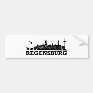 Regensburg horisont bildekal