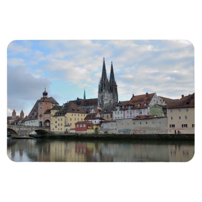 Regensburg, Tyskland Flexi Magnet (Horisontell)