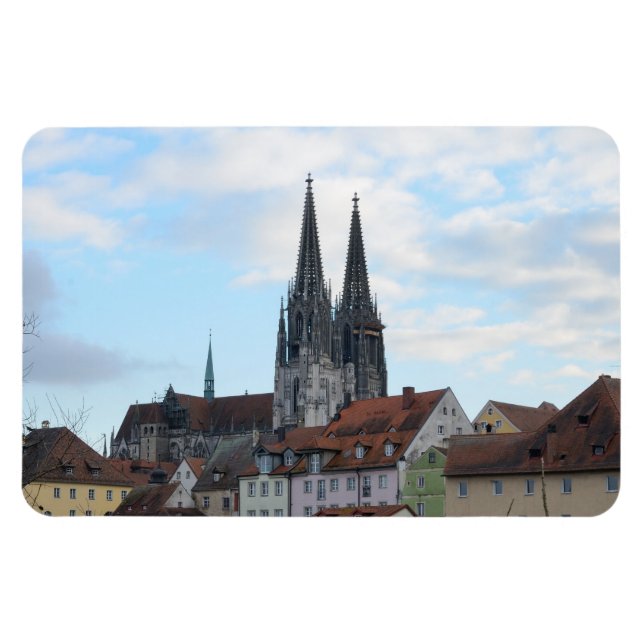 Regensburg, Tyskland Flexi Magnet (Horisontell)