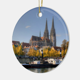 Regensburg, Tyskland Julgransprydnad Keramik