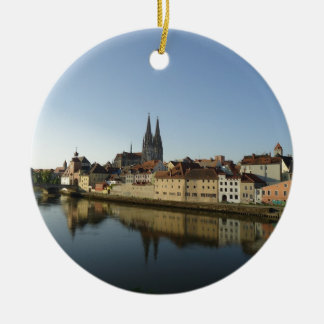 Regensburg Tyskland Julgransprydnad Keramik