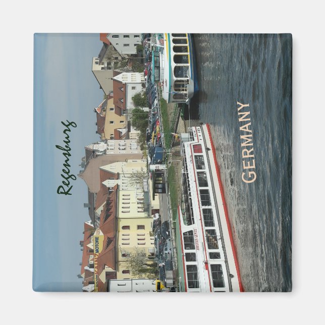 Regensburg Tyskland Magnet (Framsidan)