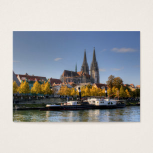 Regensburg, Tyskland Visitkort