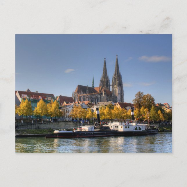 Regensburg, Tyskland Vykort (Framsida)