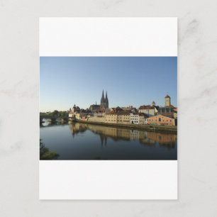 Regensburg, Tyskland Vykort