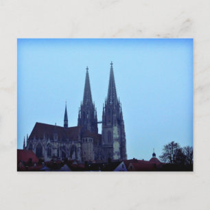 Regensburger Dom, Tyskland Vykort