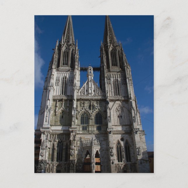 Regensburgs katedral vykort (Framsida)