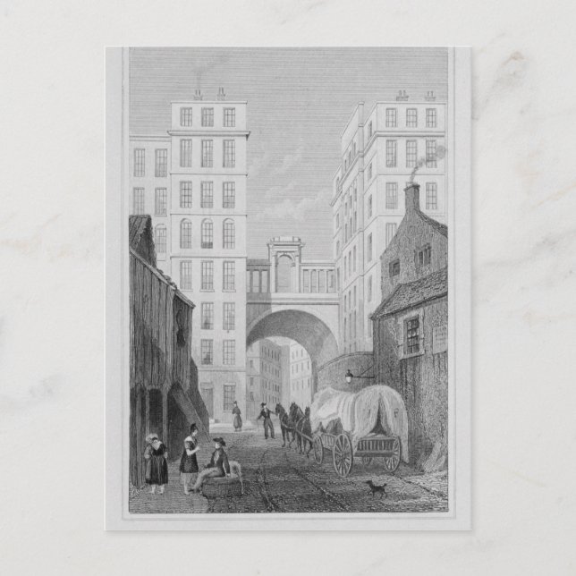 Regent Bridge, Edinburgh Vykort (Framsida)