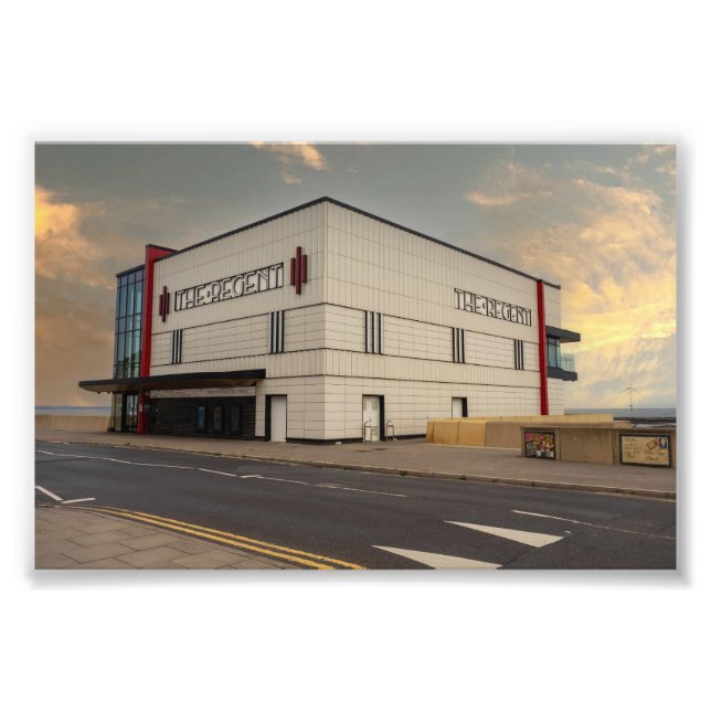 Regent Cinema, Redcar Fototryck (Framsidan)