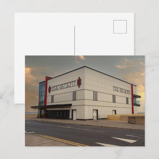 Regent Cinema, Redcar Vykort (Fram/baksida)