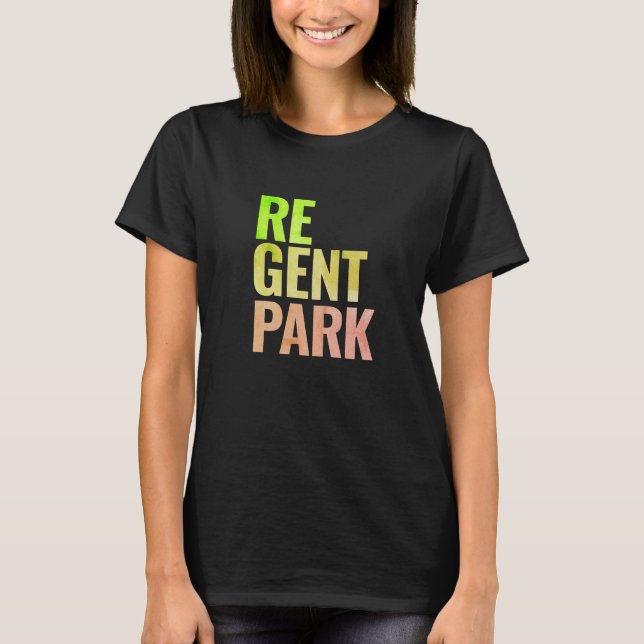 Regent Park Toronto-grannborhoods Passande T-Shirt (Framsida)