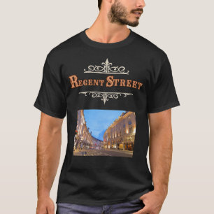 Regent Street Herr T-Shirt i svart