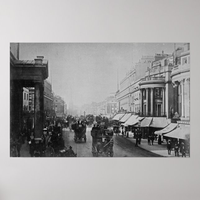Regent Street, London Poster (Framsidan)