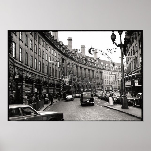 Regent Street, London Poster (Framsidan)