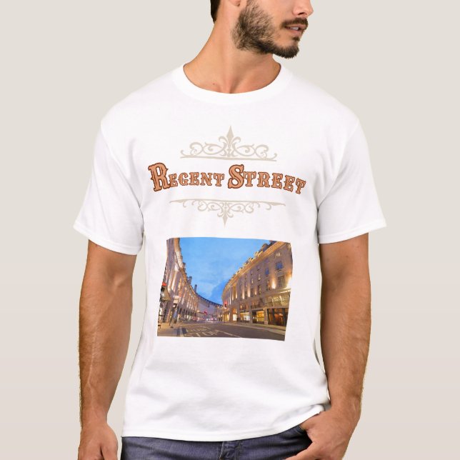 Regent Street Men's T-Shirt (Framsida)