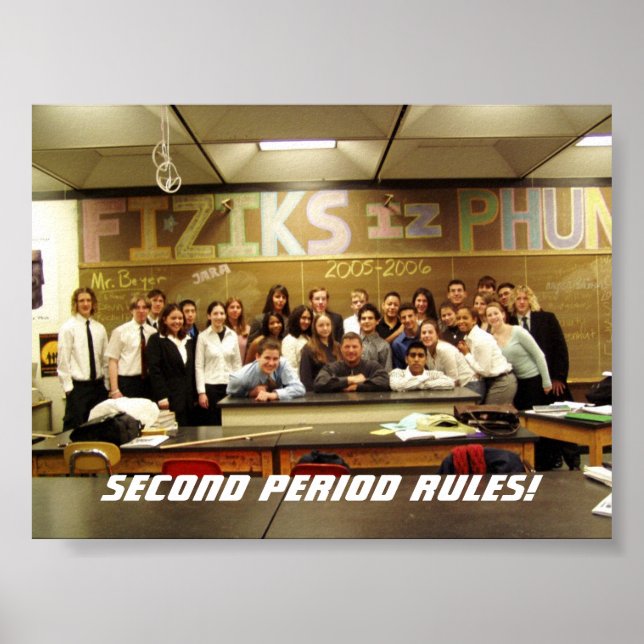 Regenter fysik poster (Framsidan)