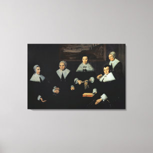 Regentesses of the Old Manar Alfalmhouse, Haarlem Canvastryck