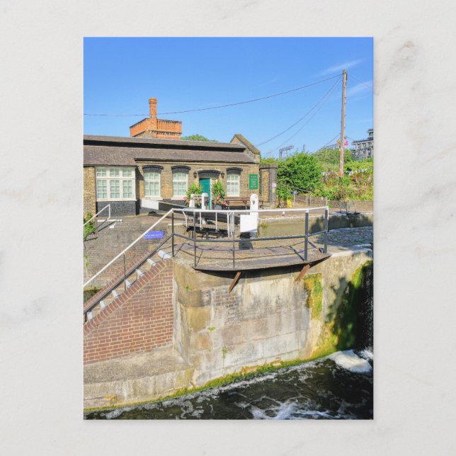 Regents kanal, Kung Kor, London Postcard Vykort (Framsida)