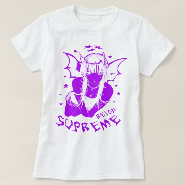 Regera Dagen med Stil – Reign Supreme T-Shirt (Design framsida)