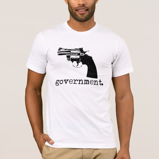 Regeringen är styrkaT-tröja Tee (Framsida)