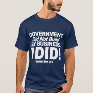 Regeringen byggde inte min affär tee shirt