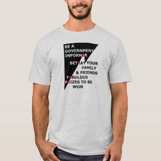 Regerings- angivare t shirt
