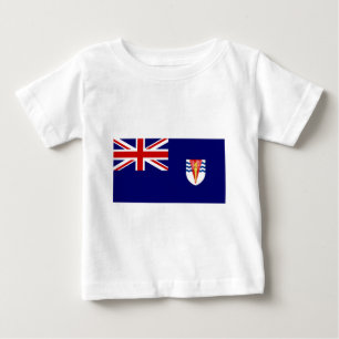 Regerings- Ensign av den brittiska antarcticen Tee