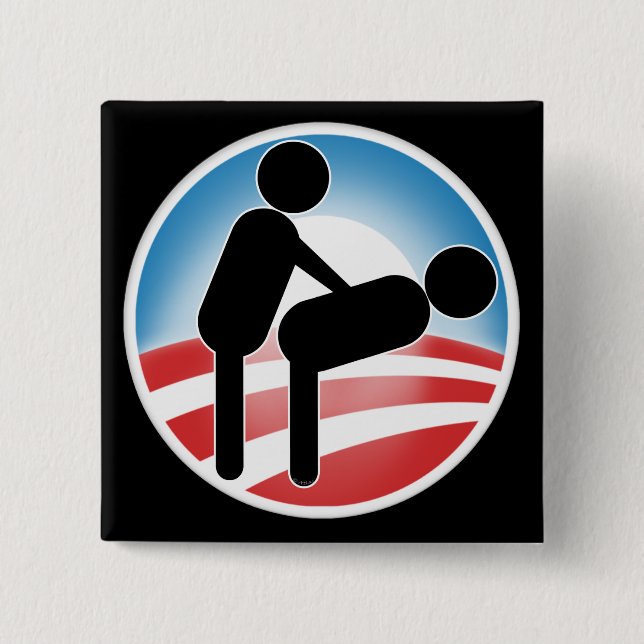 Regerings- Obama stil Knapp (Framsida)