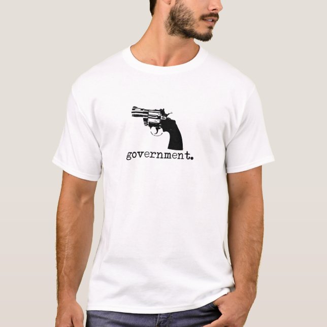 Regerings- T-tröja Tee (Framsida)